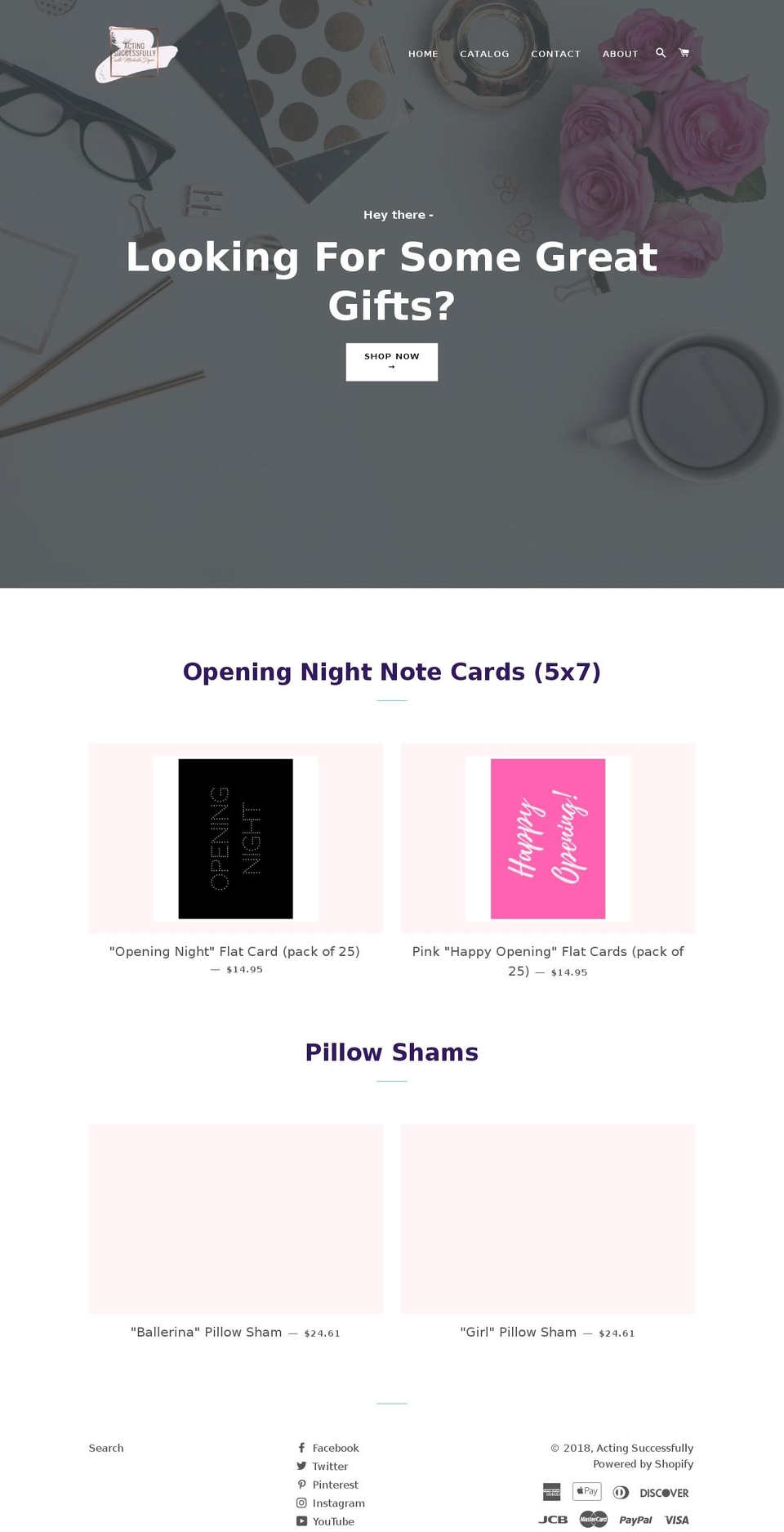 openingnightgifts.com — Shopify storefront screenshot