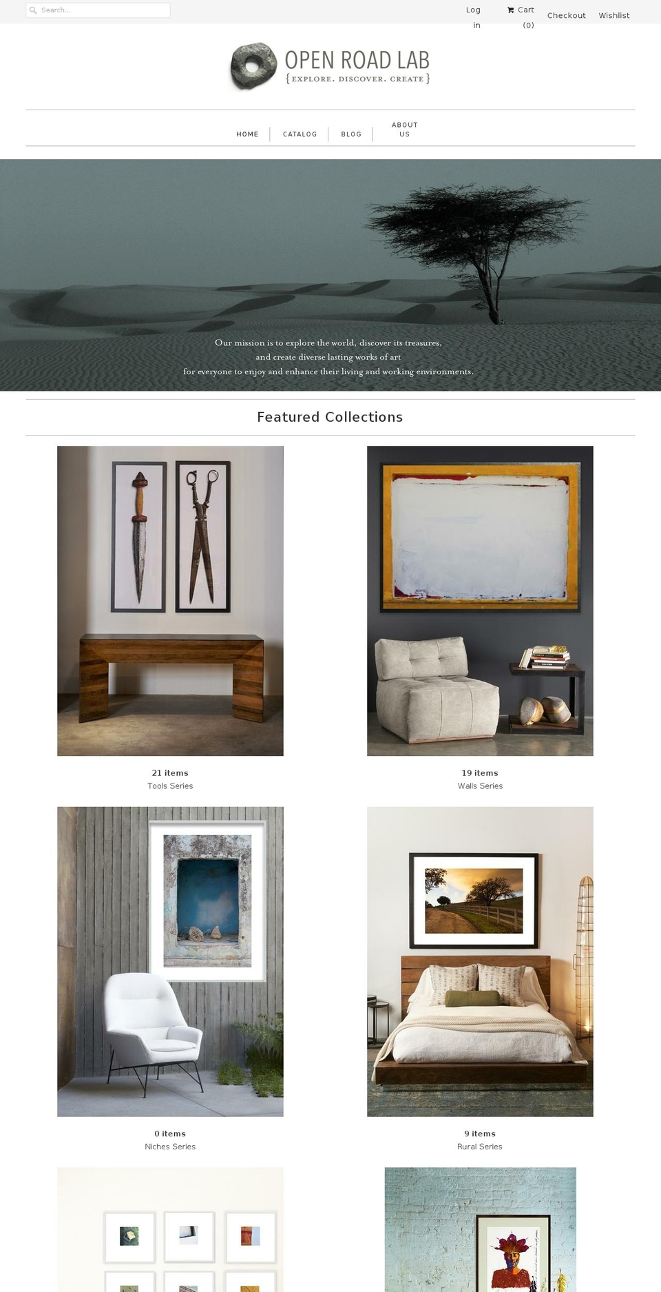 openroadlab.com shopify website screenshot