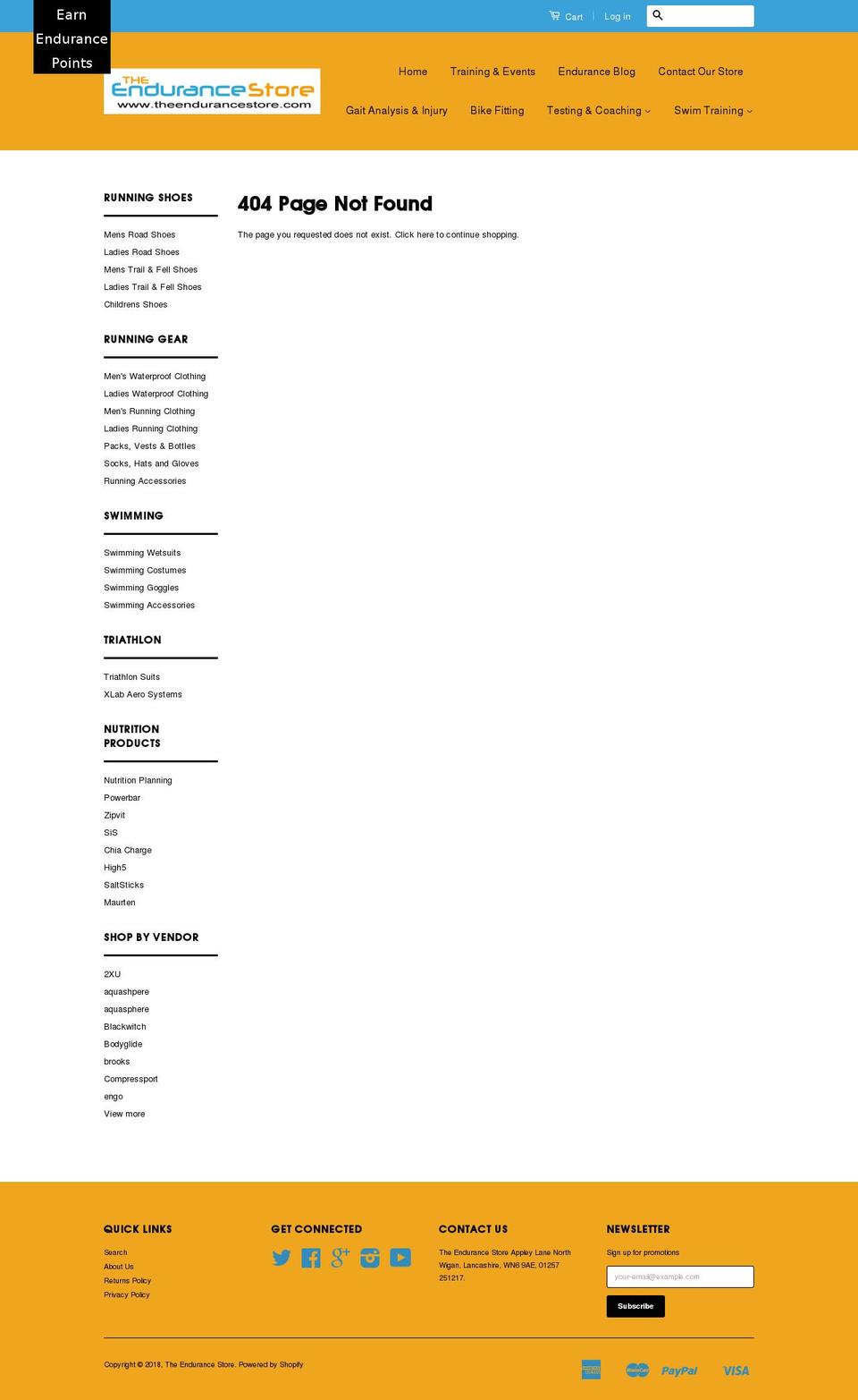 openwaterswimcoaching.com — Shopify storefront screenshot