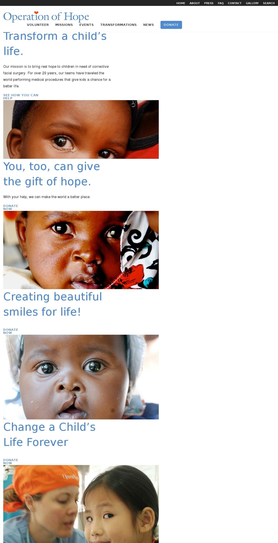 operationofhope-2-58 Shopify theme site example operationofhope.org