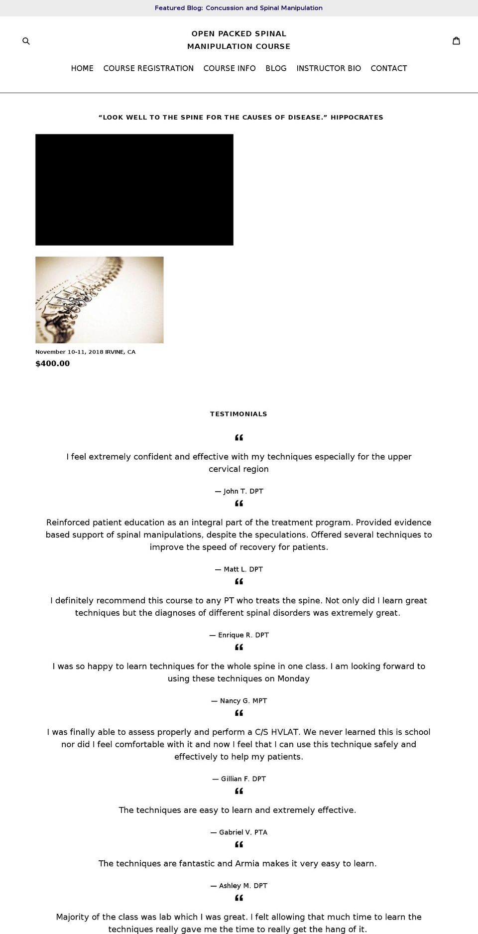 opsmc26.com — Shopify storefront screenshot
