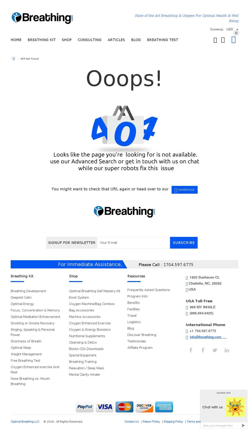 yourstore-v2-1-3 live Shopify theme site example optimalbreathing.org