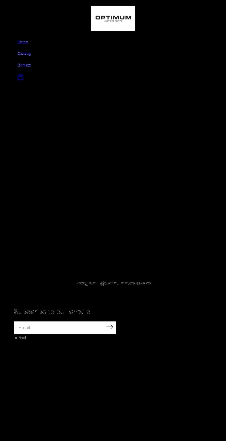 optimummotorsports.net shopify website screenshot