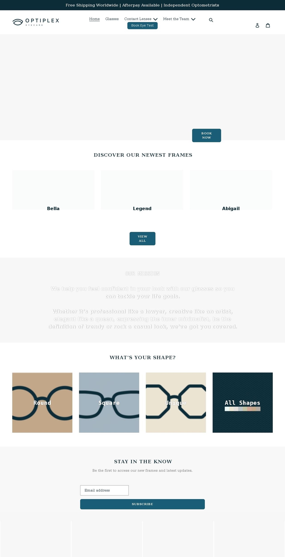 optiplex.com.au shopify website screenshot