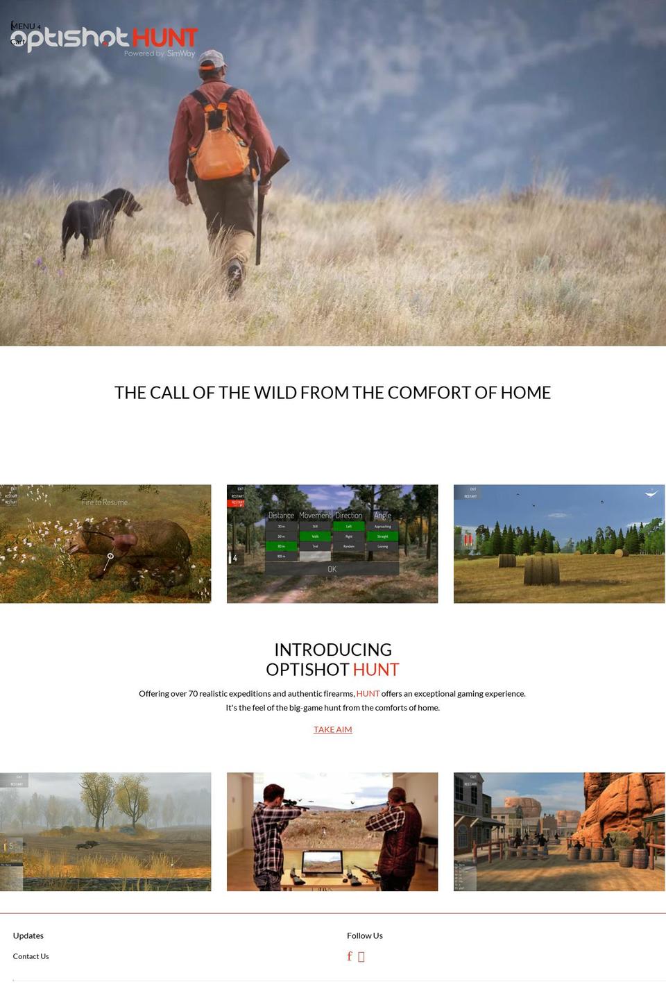 optishothunt.com — Shopify storefront screenshot