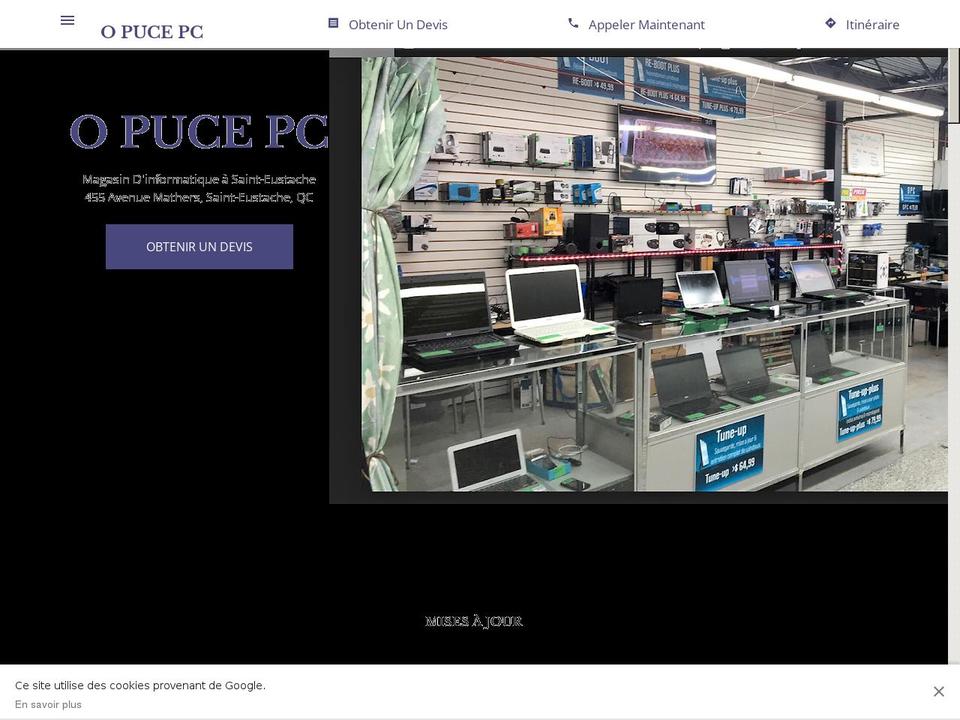 opucepc.com — Shopify storefront screenshot