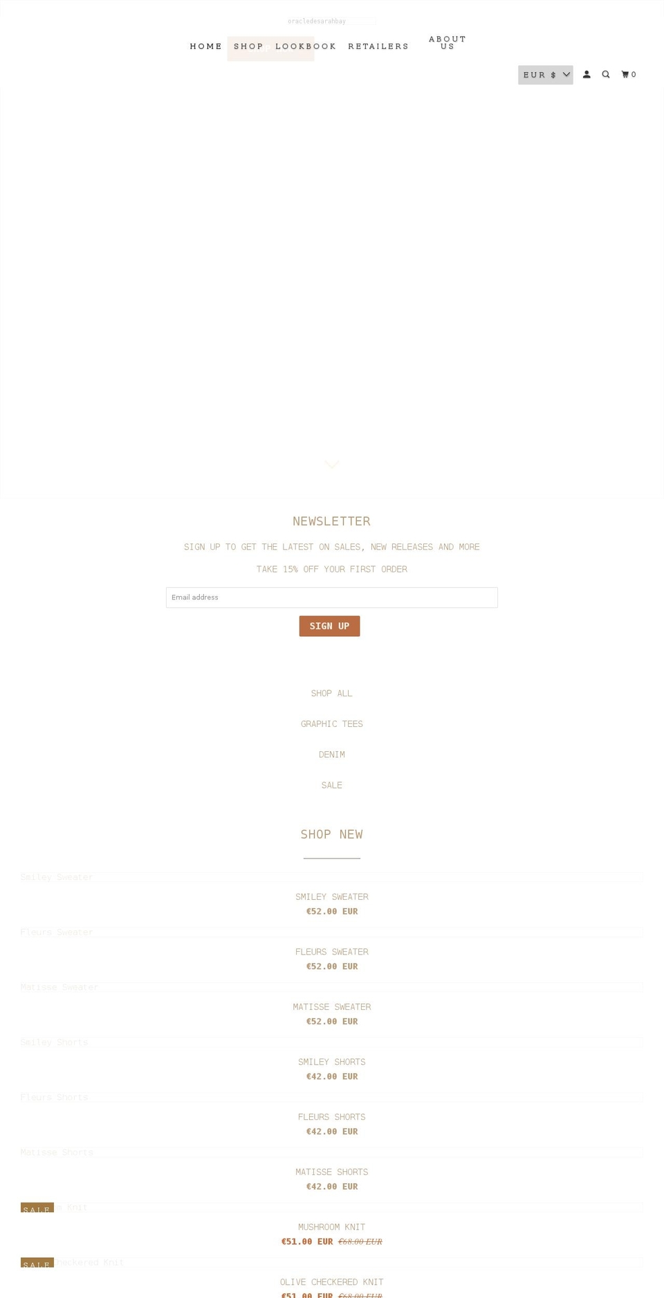 oracledesarahbay.com Shopify store