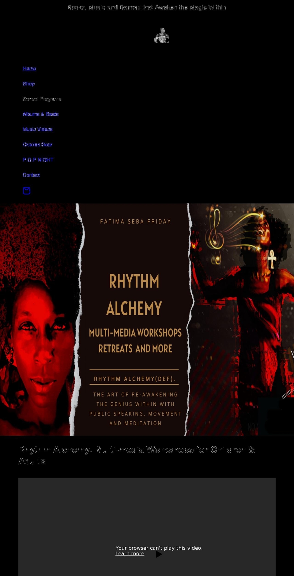 oraclevoices.com shopify website screenshot
