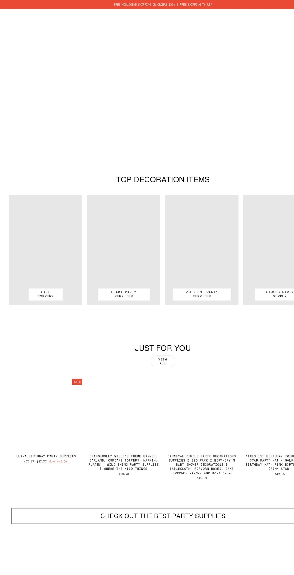 orangedolly.com shopify website screenshot