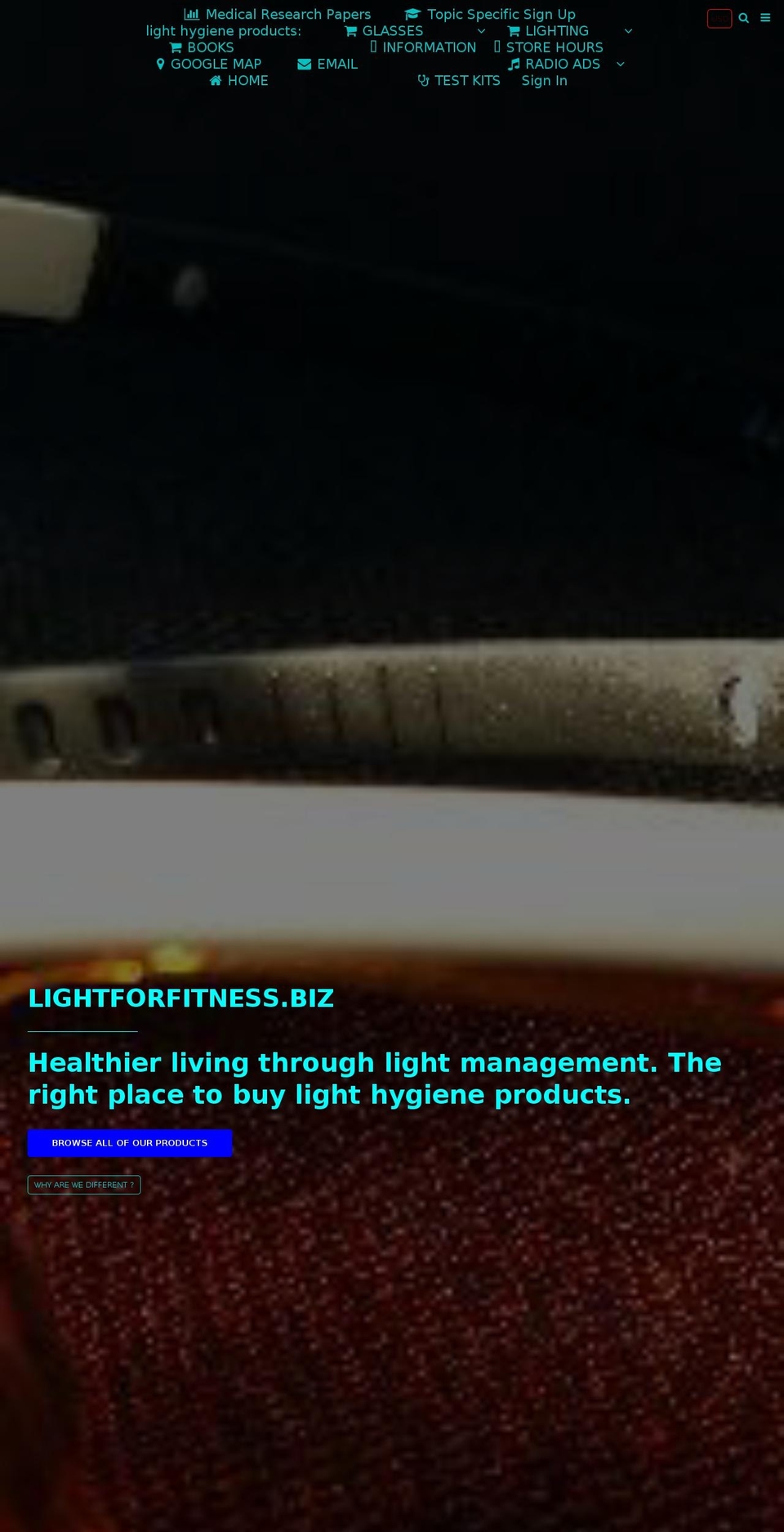 orangemelatoninglasses.com shopify website screenshot