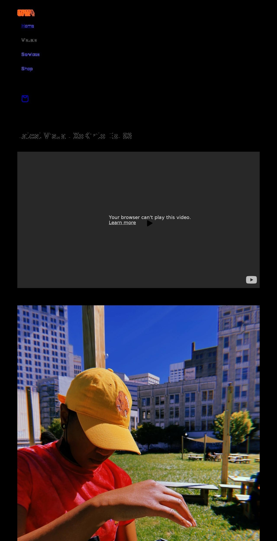 orangepopmedia.com shopify website screenshot