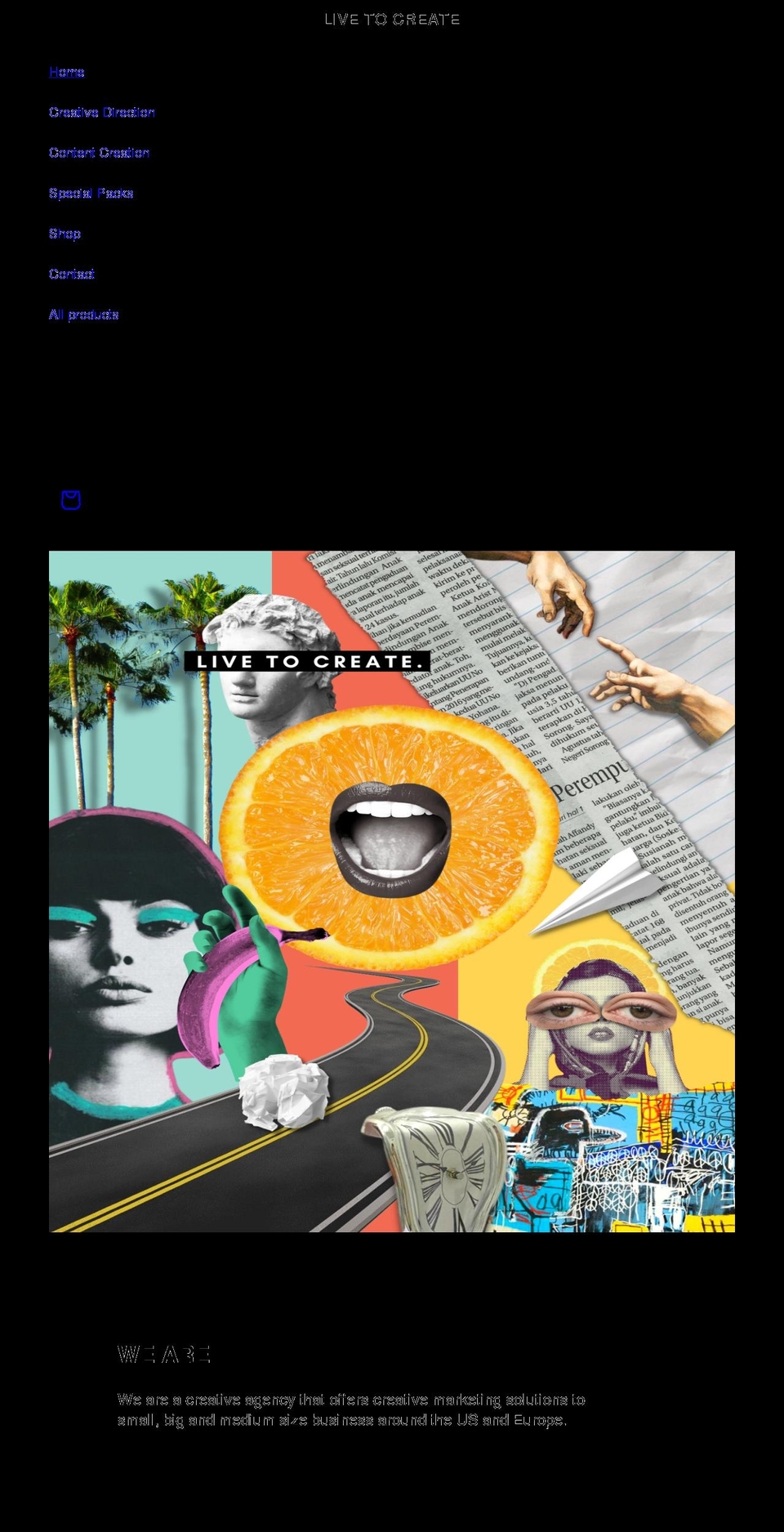 orangethinkers.com shopify website screenshot