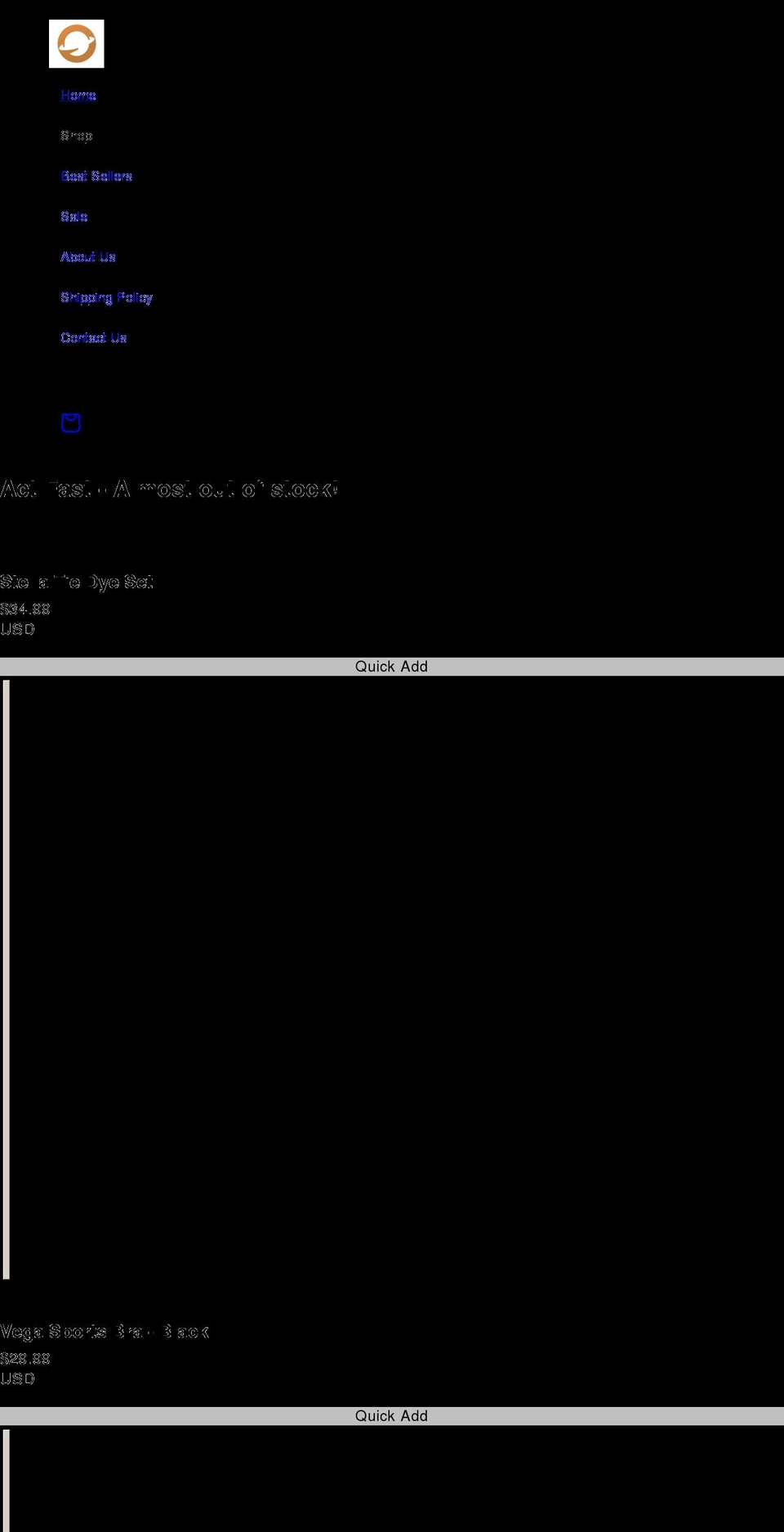 orbitactivewear.com shopify website screenshot