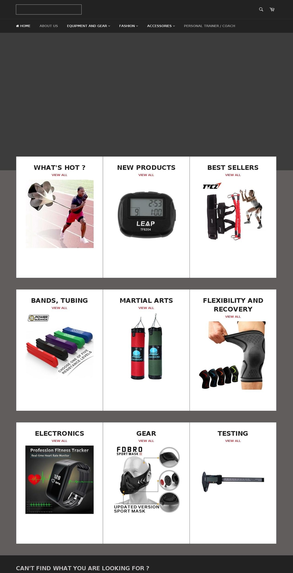orbital-fitness.com — Shopify storefront screenshot