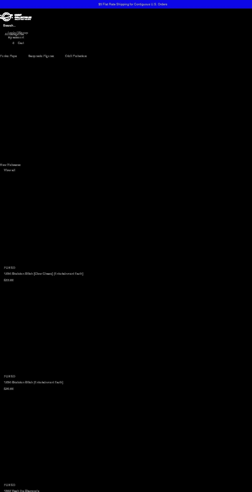 orbitcollectibles.com shopify website screenshot