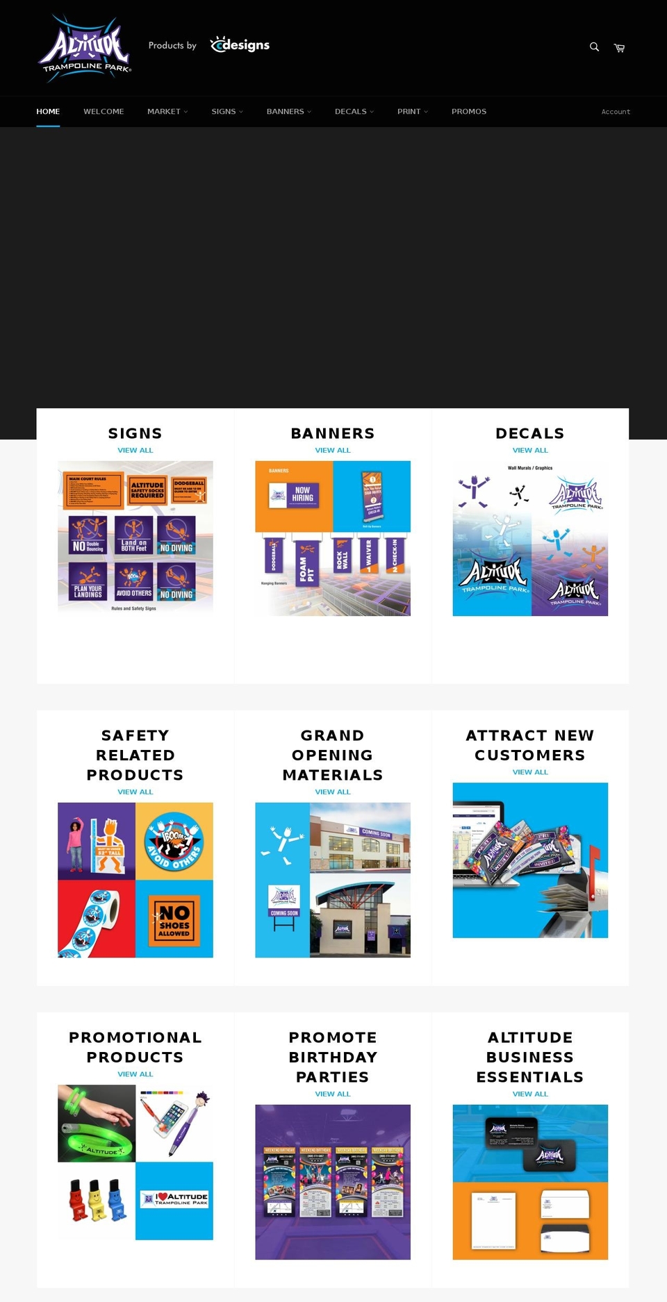ordercdesigns.com shopify website screenshot