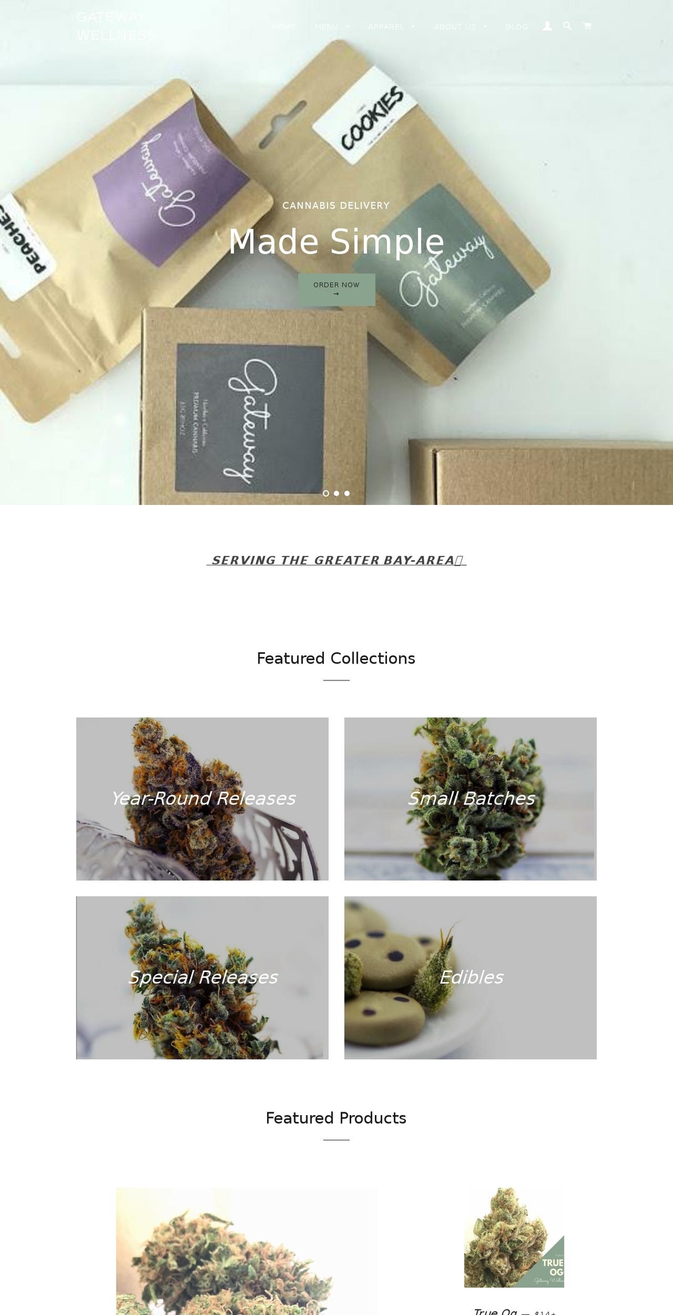 ordergw.com — Shopify storefront screenshot