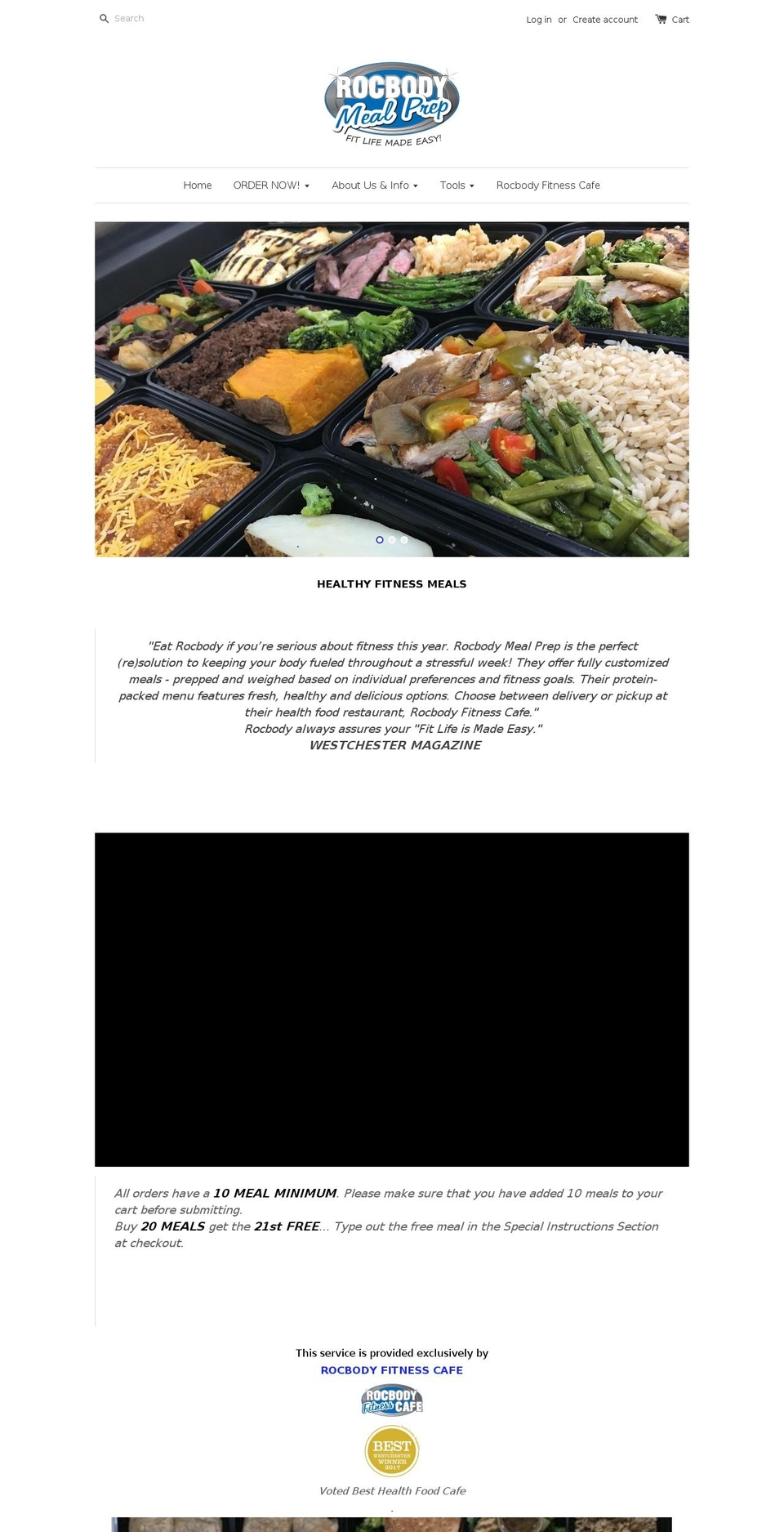 ordermealprep.com — Shopify storefront screenshot