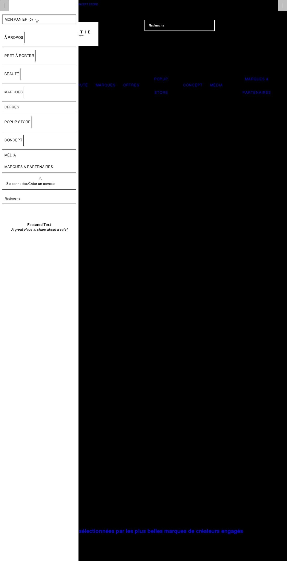 ordestie.com shopify website screenshot