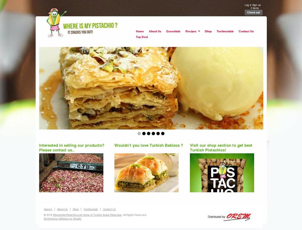 HJ Shopify theme site example oremusa.com