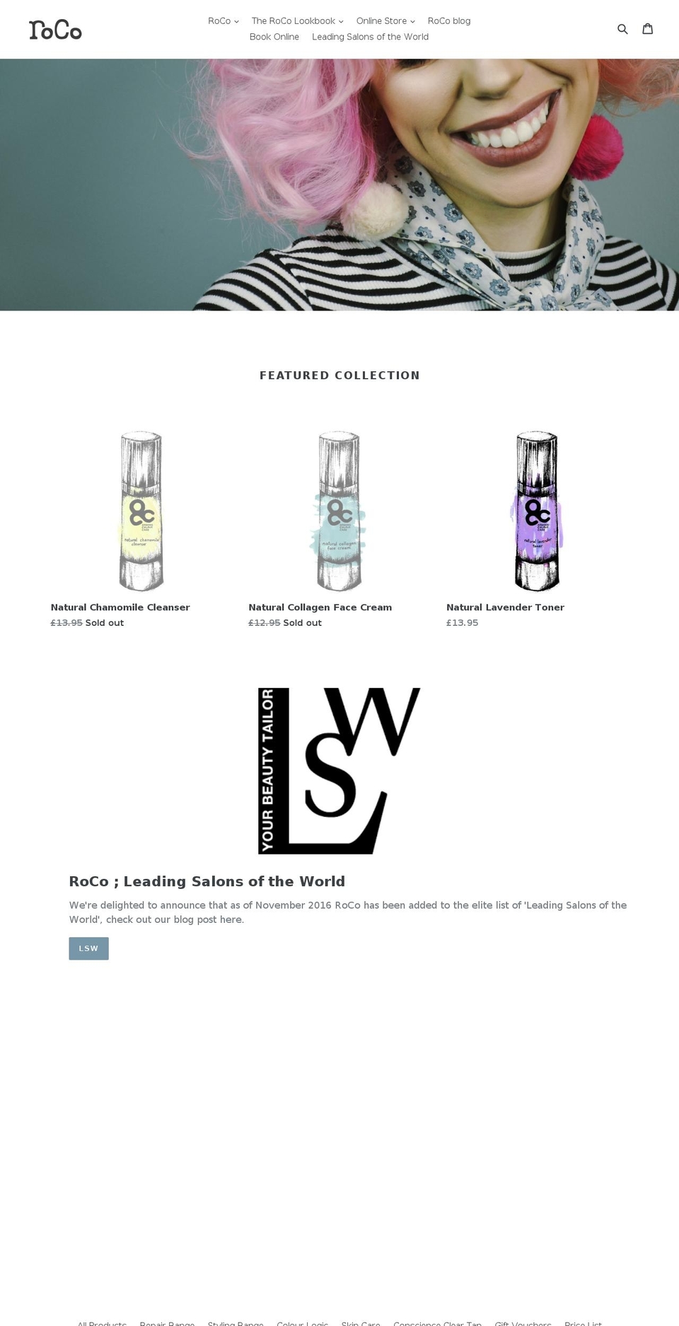 organiccolourcare.com shopify website screenshot