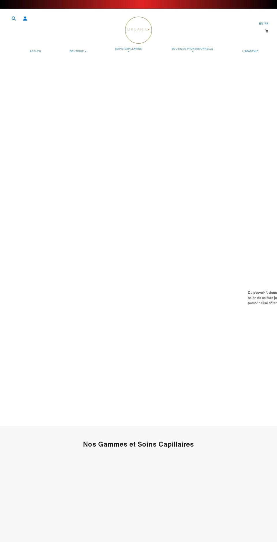 organicgoldcanada.com shopify website screenshot