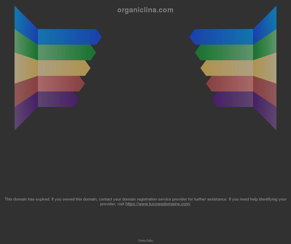organiclina.com shopify website screenshot