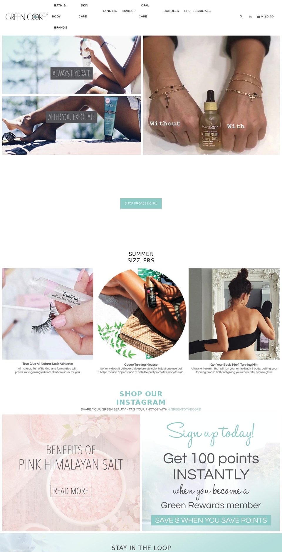 organicskinusa.com — Shopify storefront screenshot