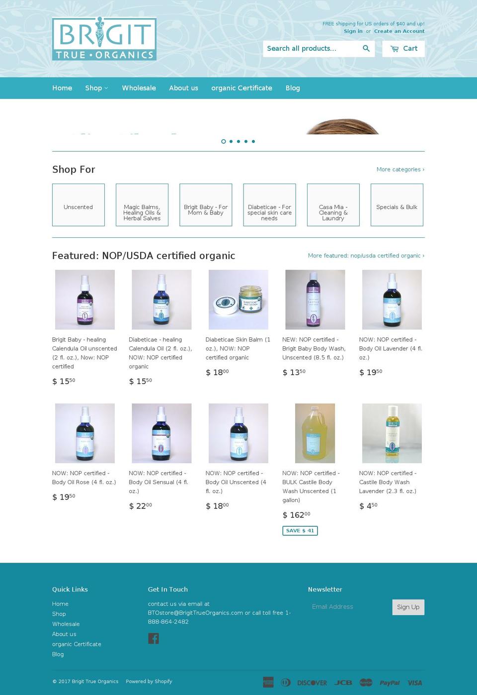 organicsoapandbalm.com shopify website screenshot