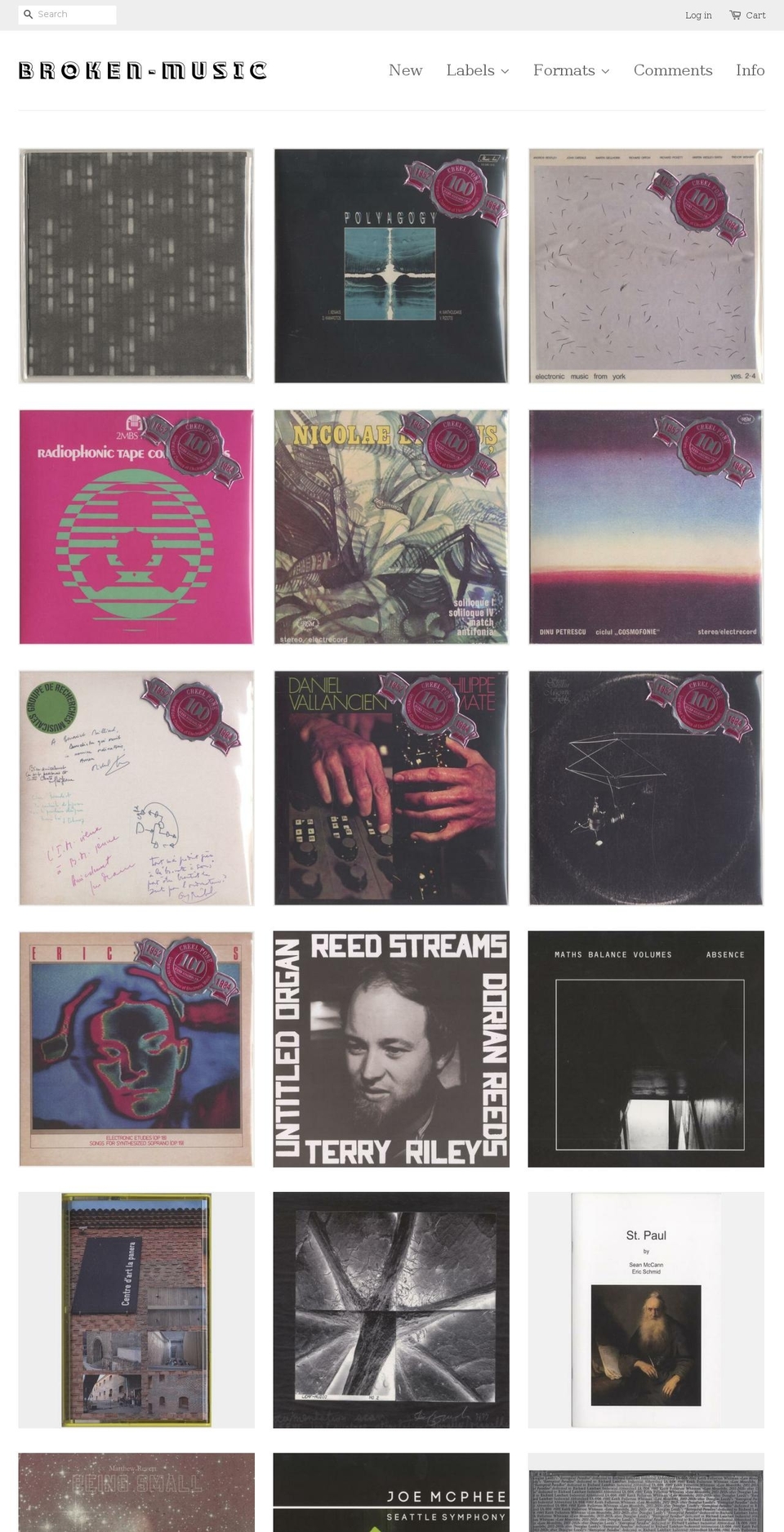 organized-sound.com — Shopify storefront screenshot