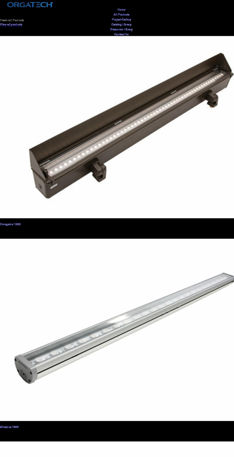 orgatech.com shopify website screenshot