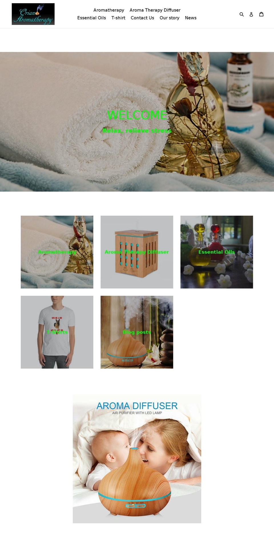 orian-gifts.com — Shopify storefront screenshot