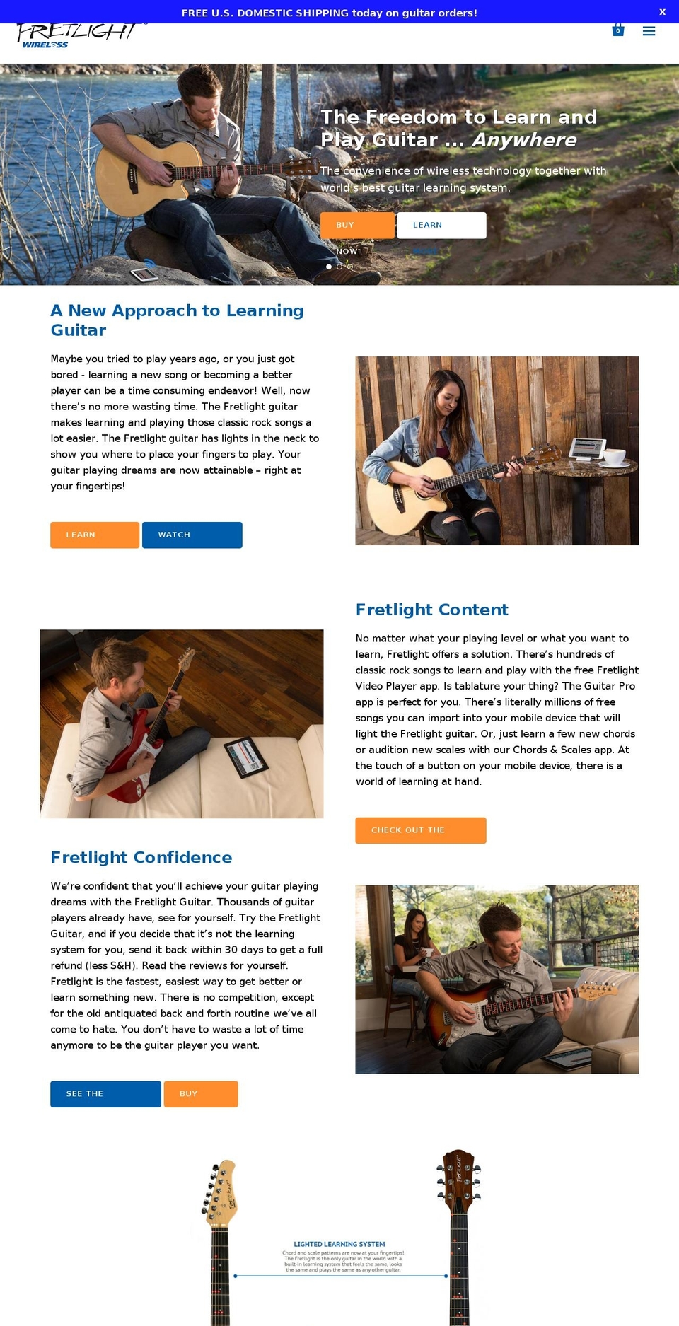 orianthiguitar.com shopify website screenshot