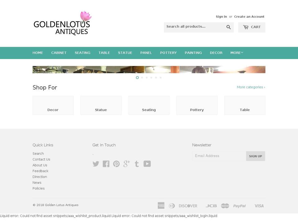 orientlivingstore.com — Shopify storefront screenshot