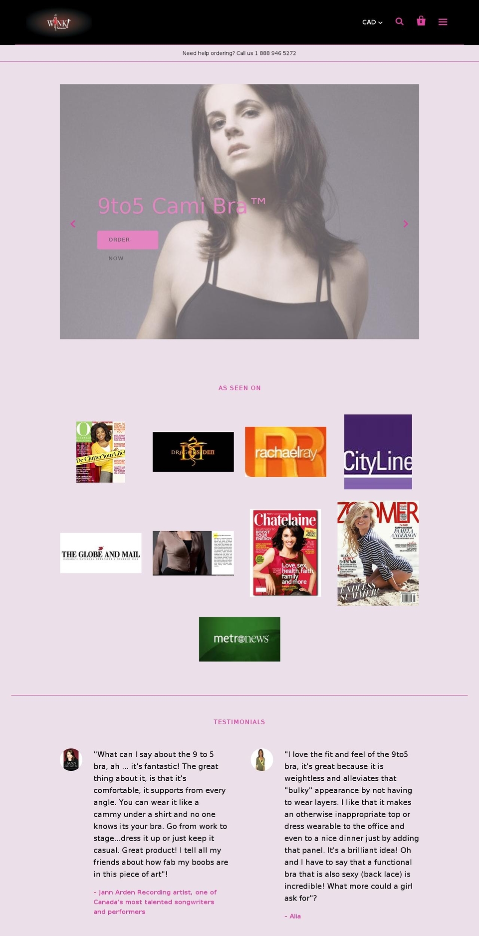 originalcamibra.com shopify website screenshot