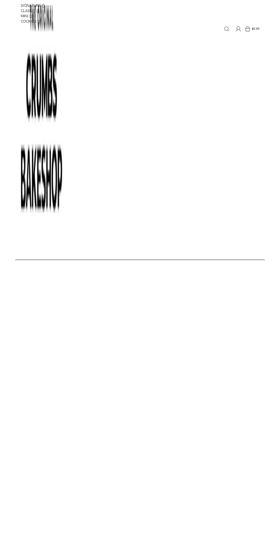 originalcrumbs.com shopify website screenshot