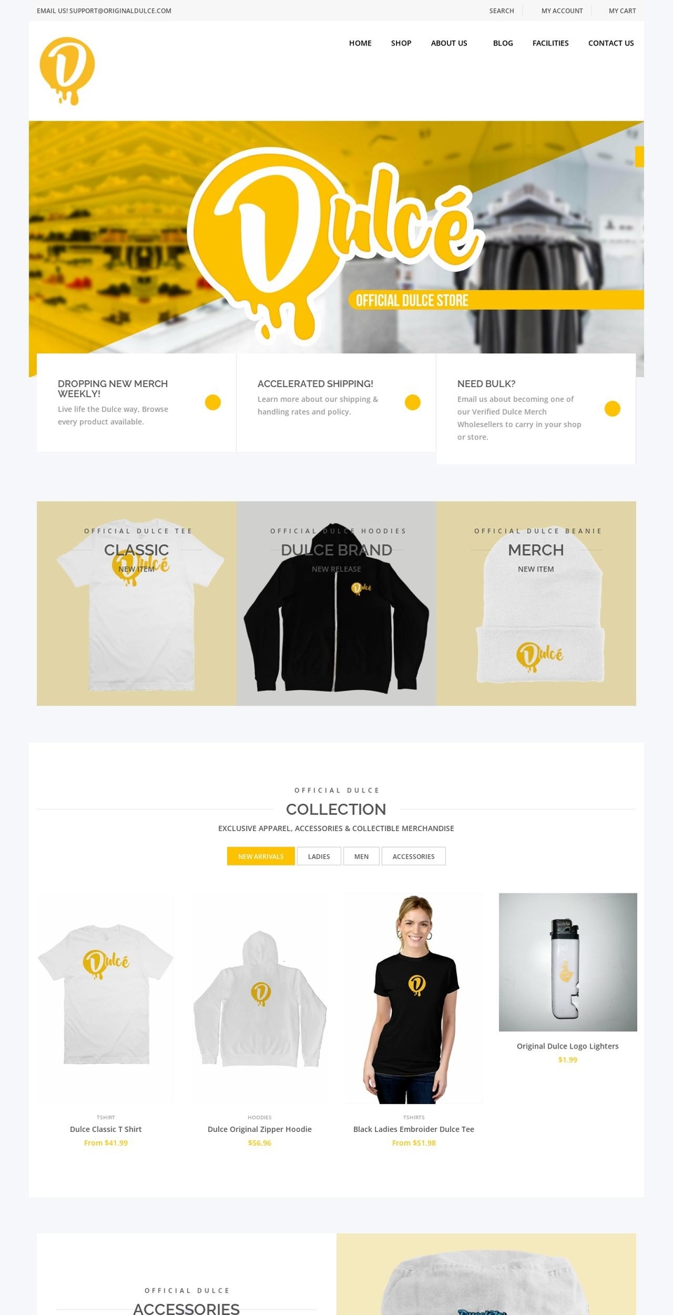 originaldulce.com shopify website screenshot