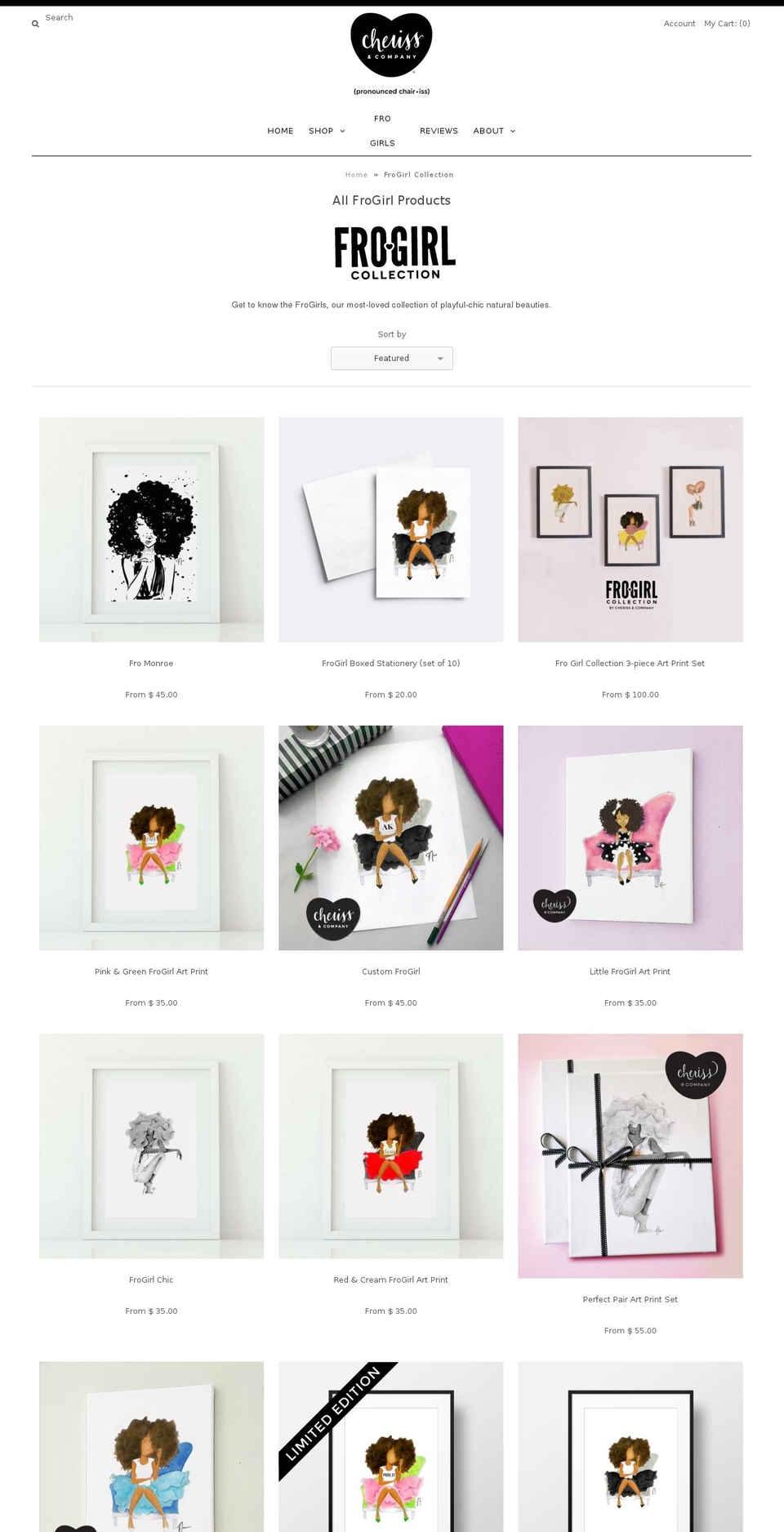 originalfrogirl.com — Shopify storefront screenshot