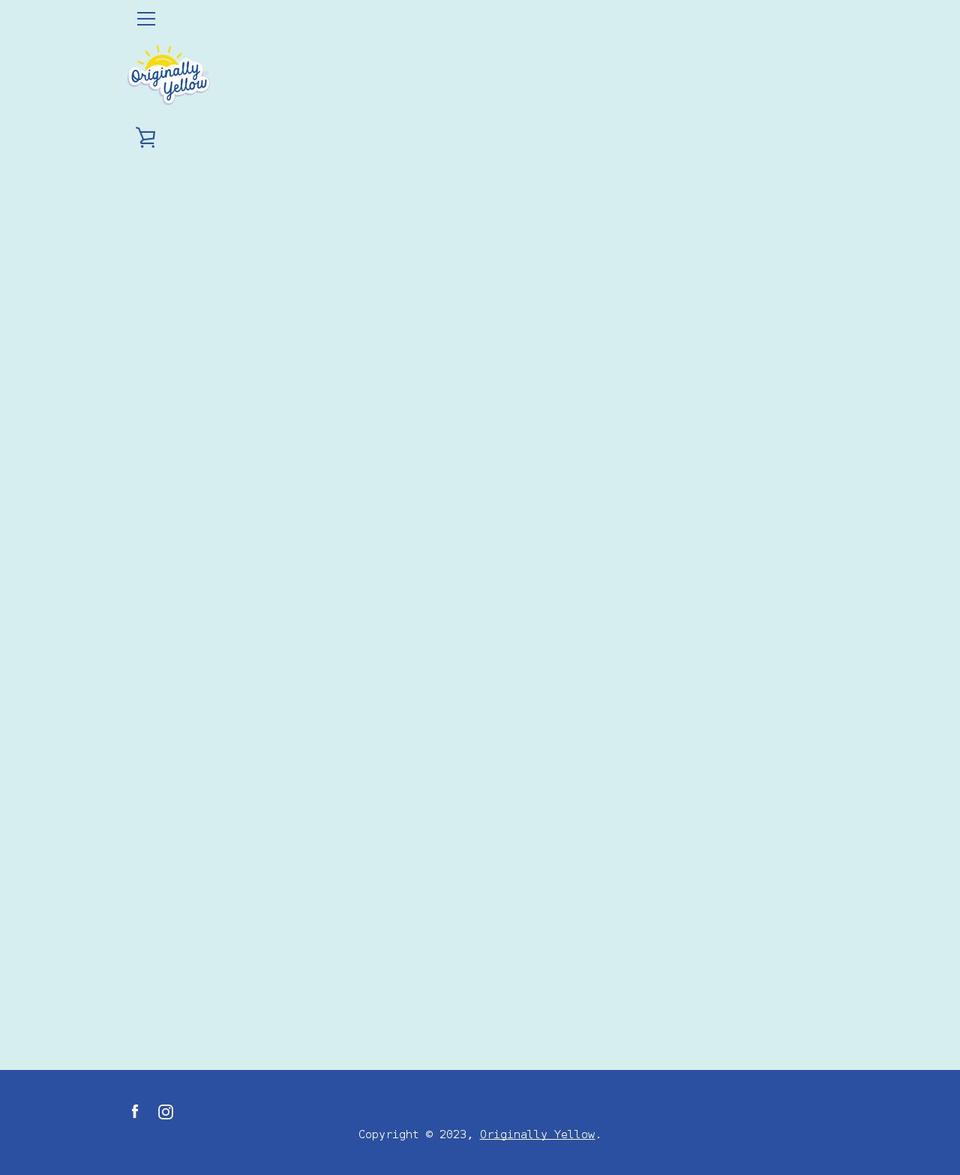 originallyyellow.com shopify website screenshot