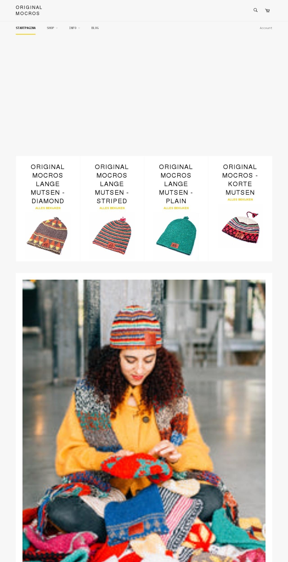 originalmocros.com shopify website screenshot