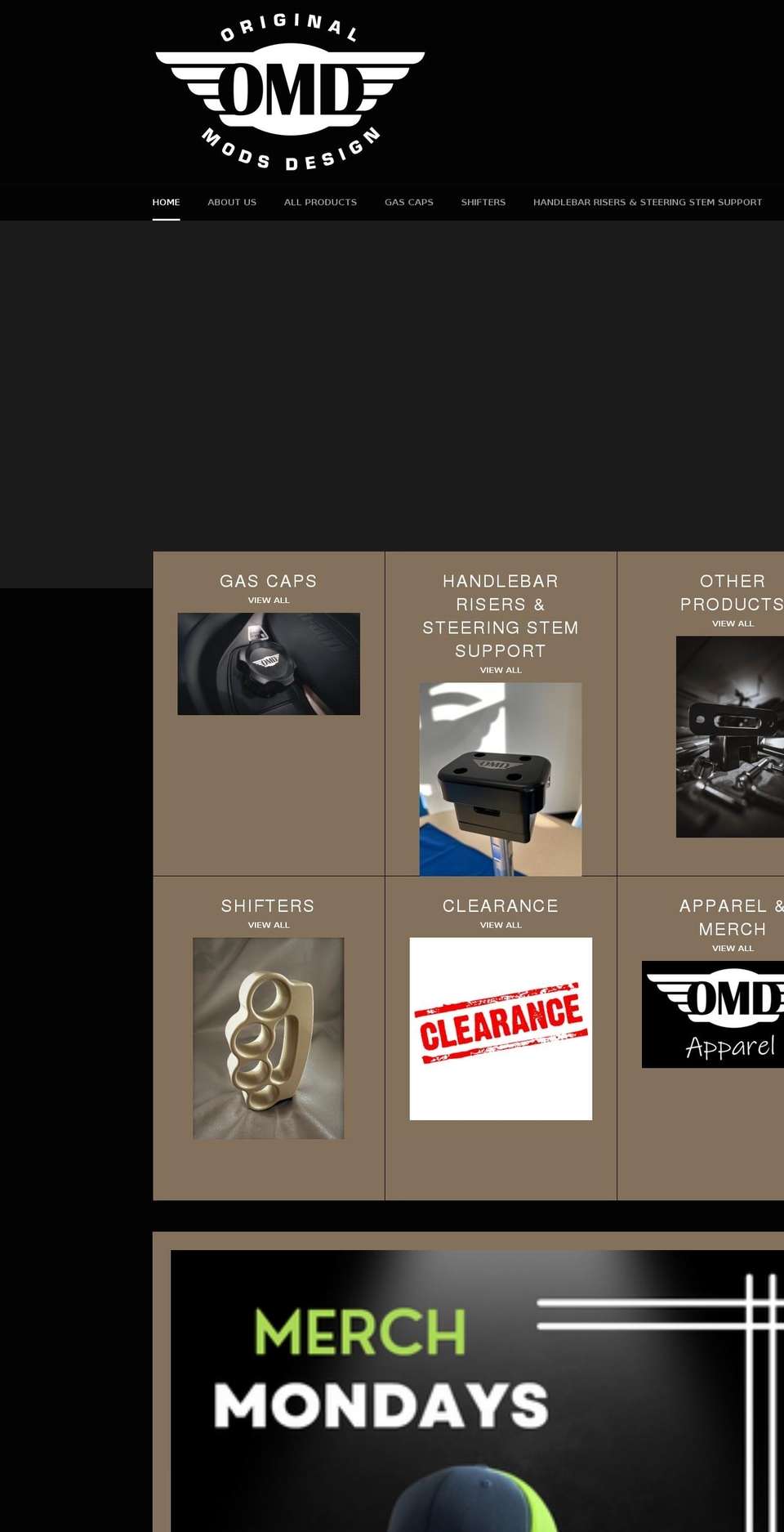 originalmodsdesign.com shopify website screenshot