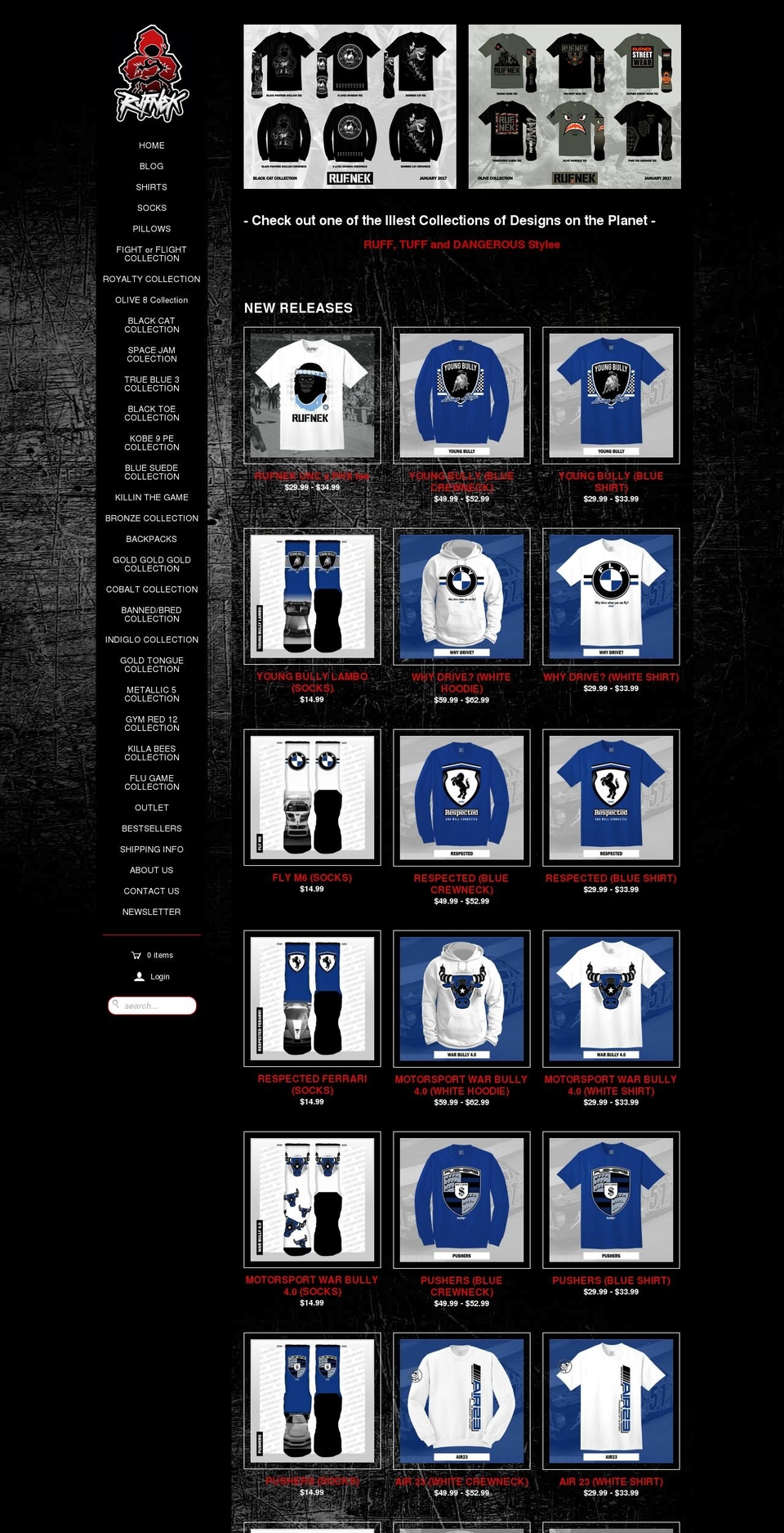 originalrufnek.com shopify website screenshot