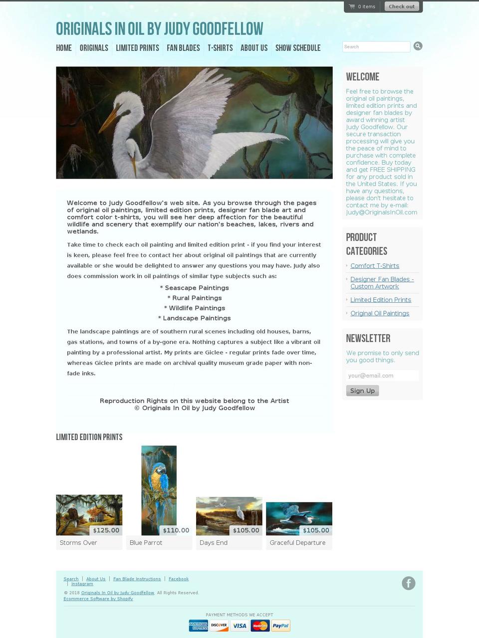 originalsinoil.com shopify website screenshot