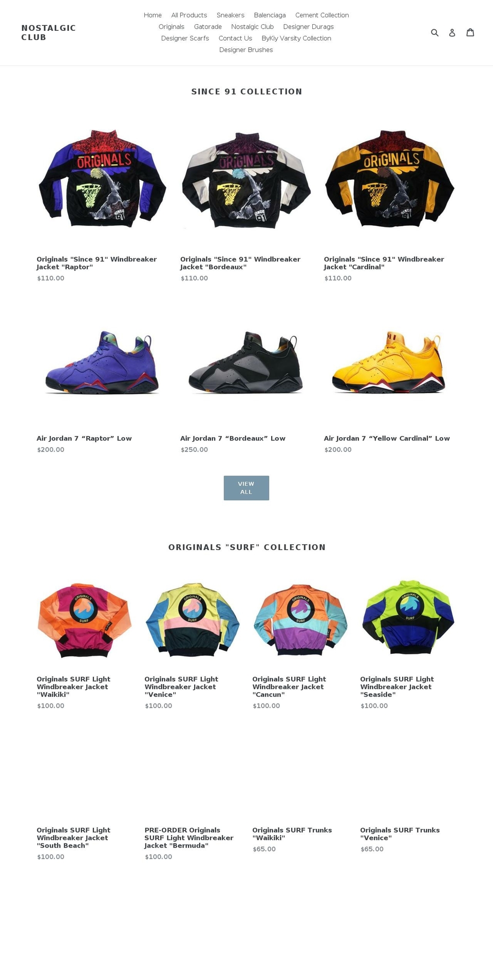 originalsog.com — Shopify storefront screenshot