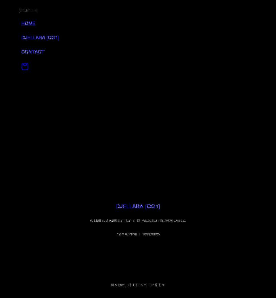 origine.design shopify website screenshot