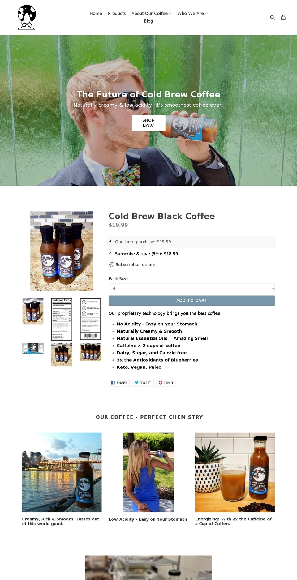 originsbrewing.com — Shopify storefront screenshot