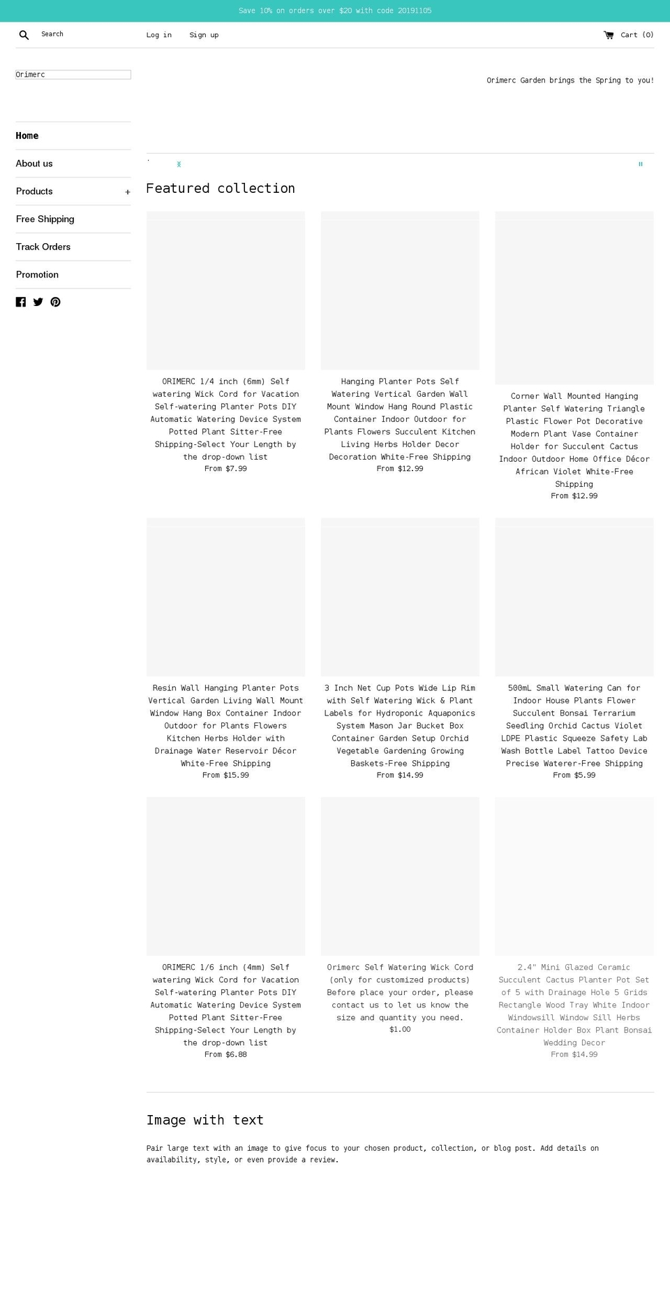 orimerc.com — Shopify storefront screenshot