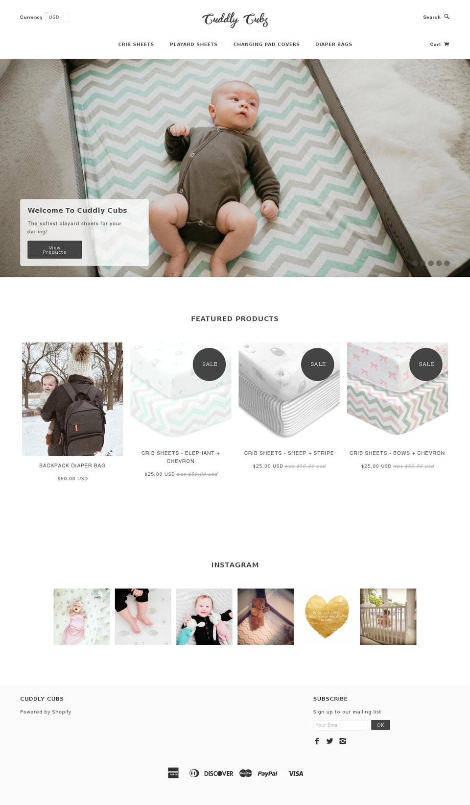 orionbrands.com — Shopify storefront screenshot