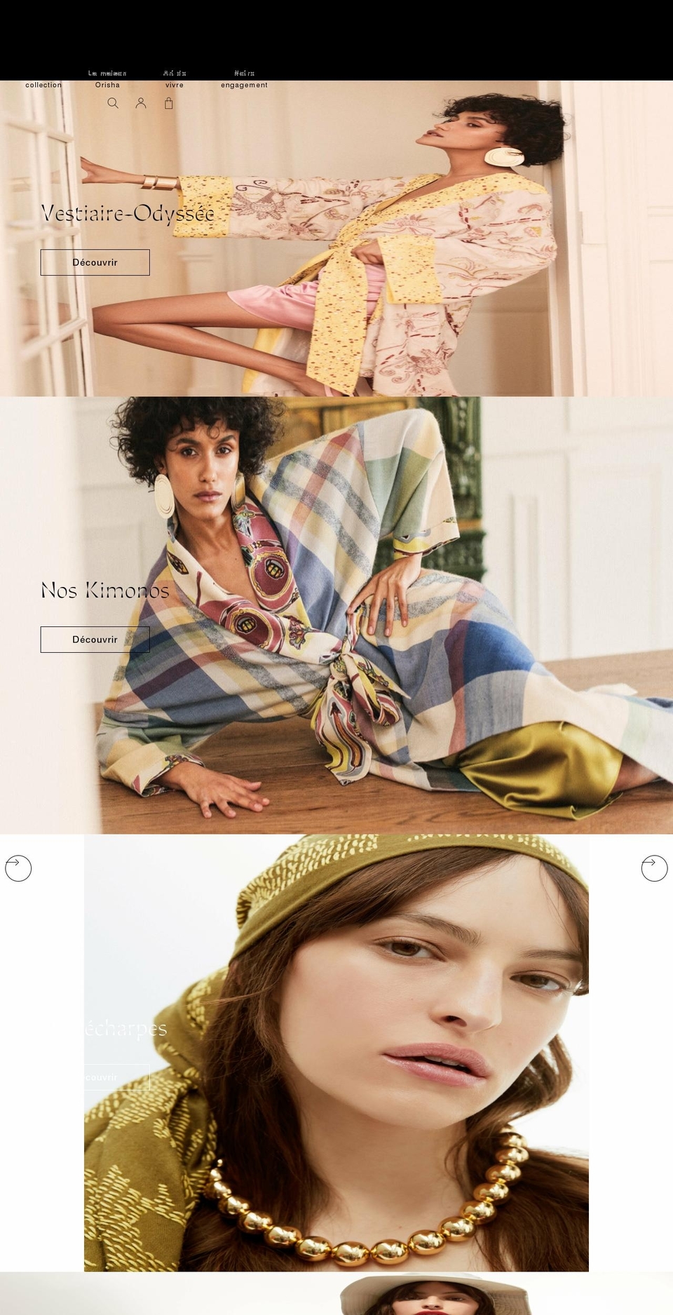 orishaheritage.com shopify website screenshot