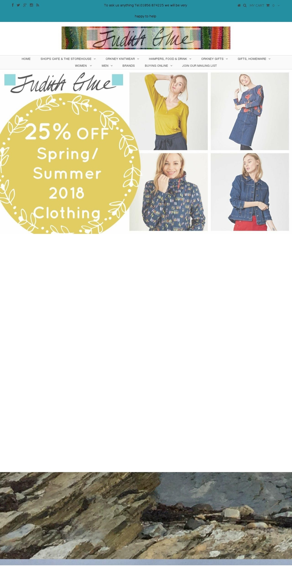 orkneyartists.com — Shopify storefront screenshot